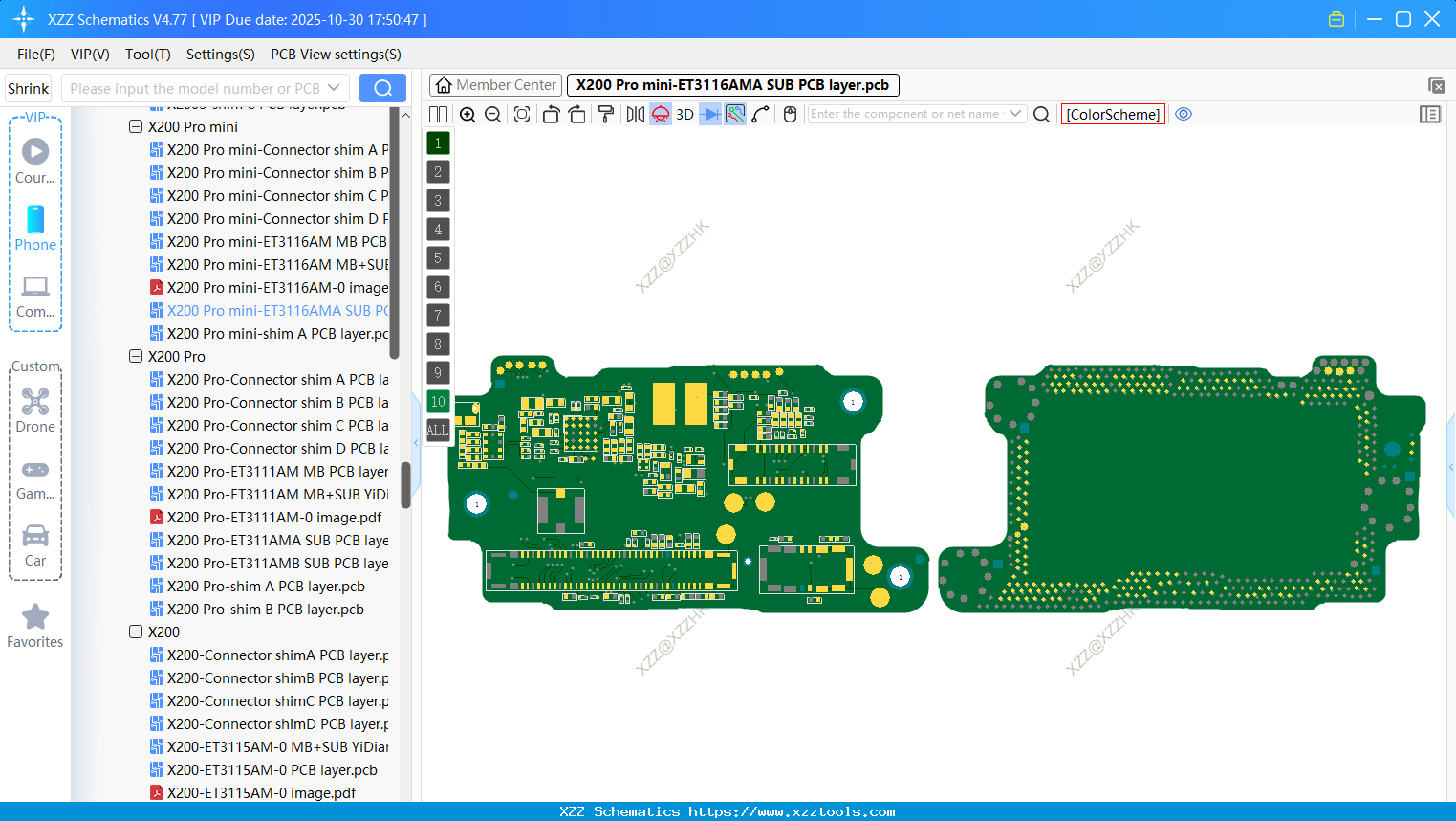 VIVO X200 Pro Mini-ET3116AMA SUB PCB Layer